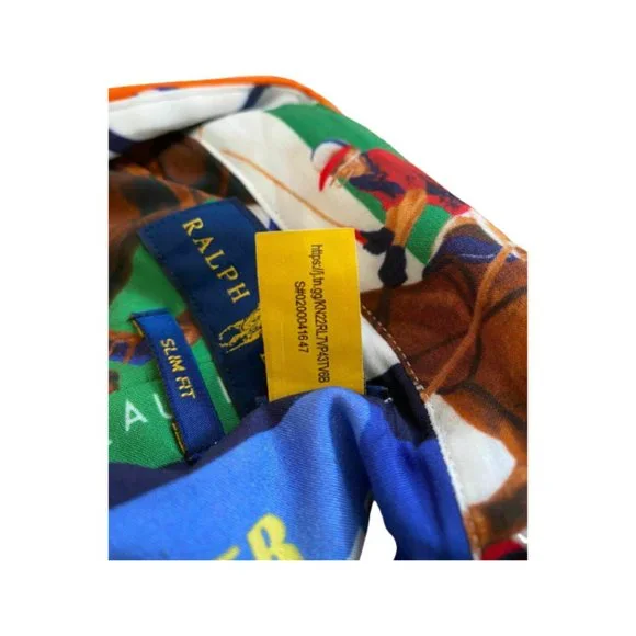 VTG POLO RALPH LAUREN STADIUM RETRO CHARIOTS OLYMPIC 1992 TENNIS SHIRT SMALL - Picture 3 of 8